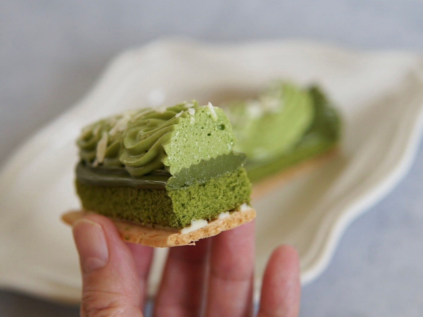 ご褒美スティックケーキ　お抹茶