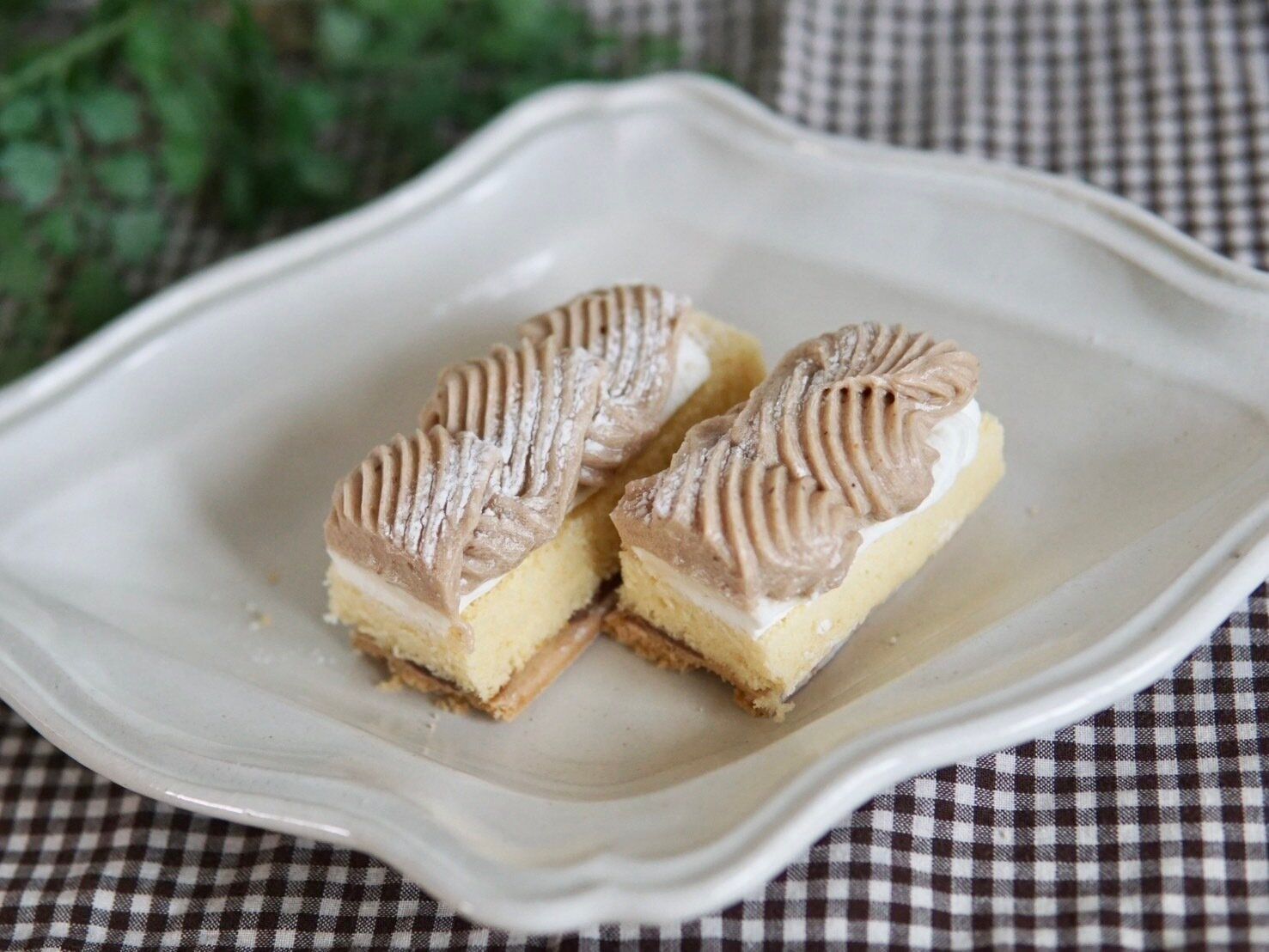 ご褒美スティックケーキ　濃厚モンブラン