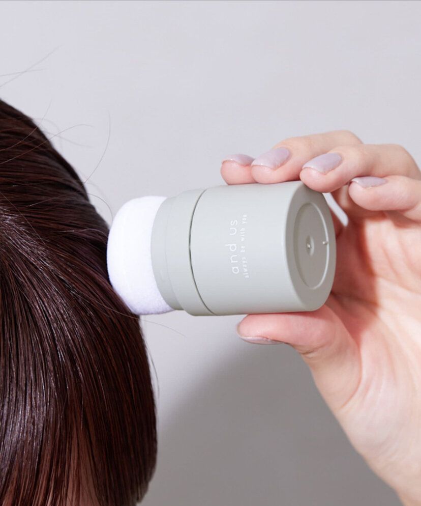 3COINS ヘアパウダー　前髪