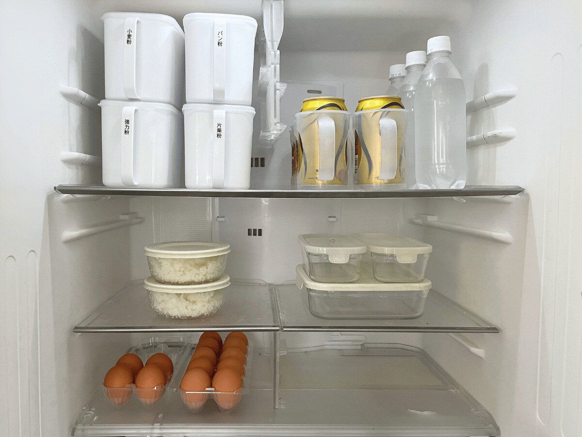 ミニマリストの冷蔵庫