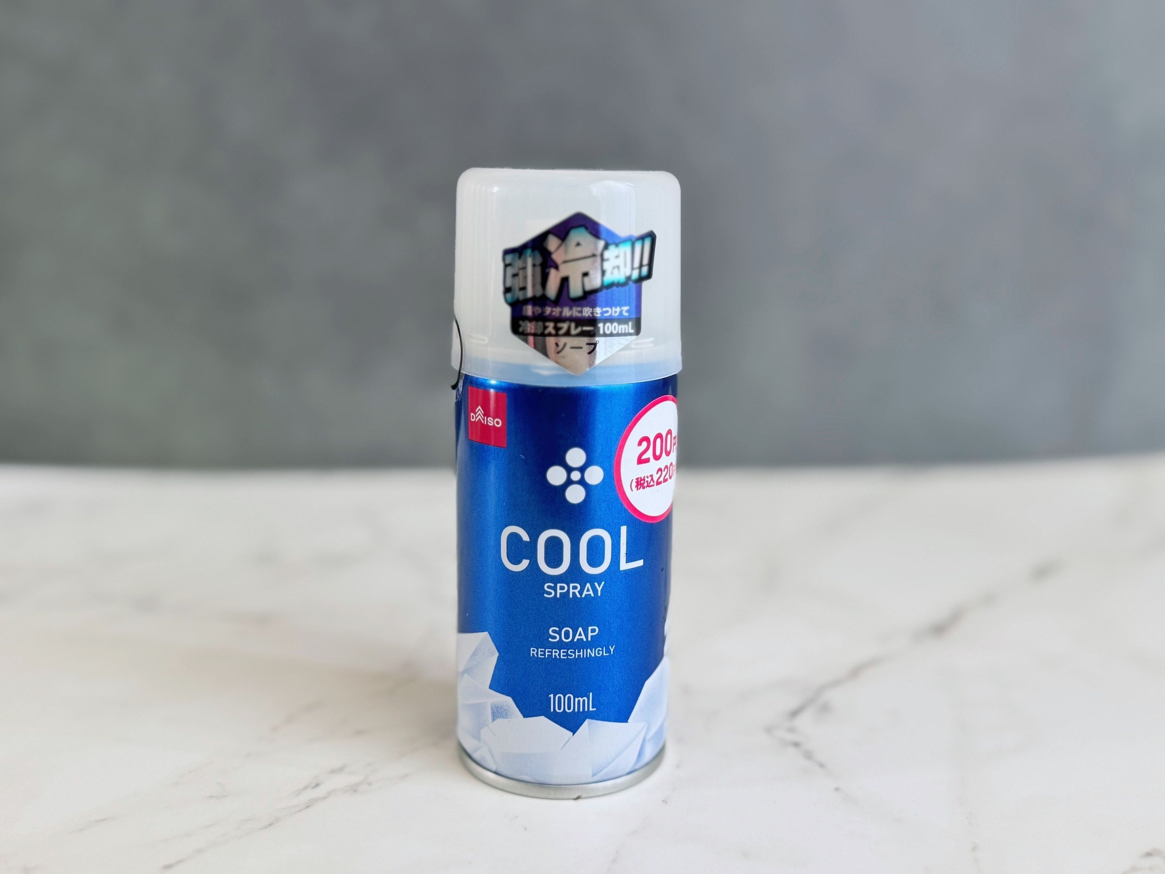 2.冷却スプレー(ソープの香り)