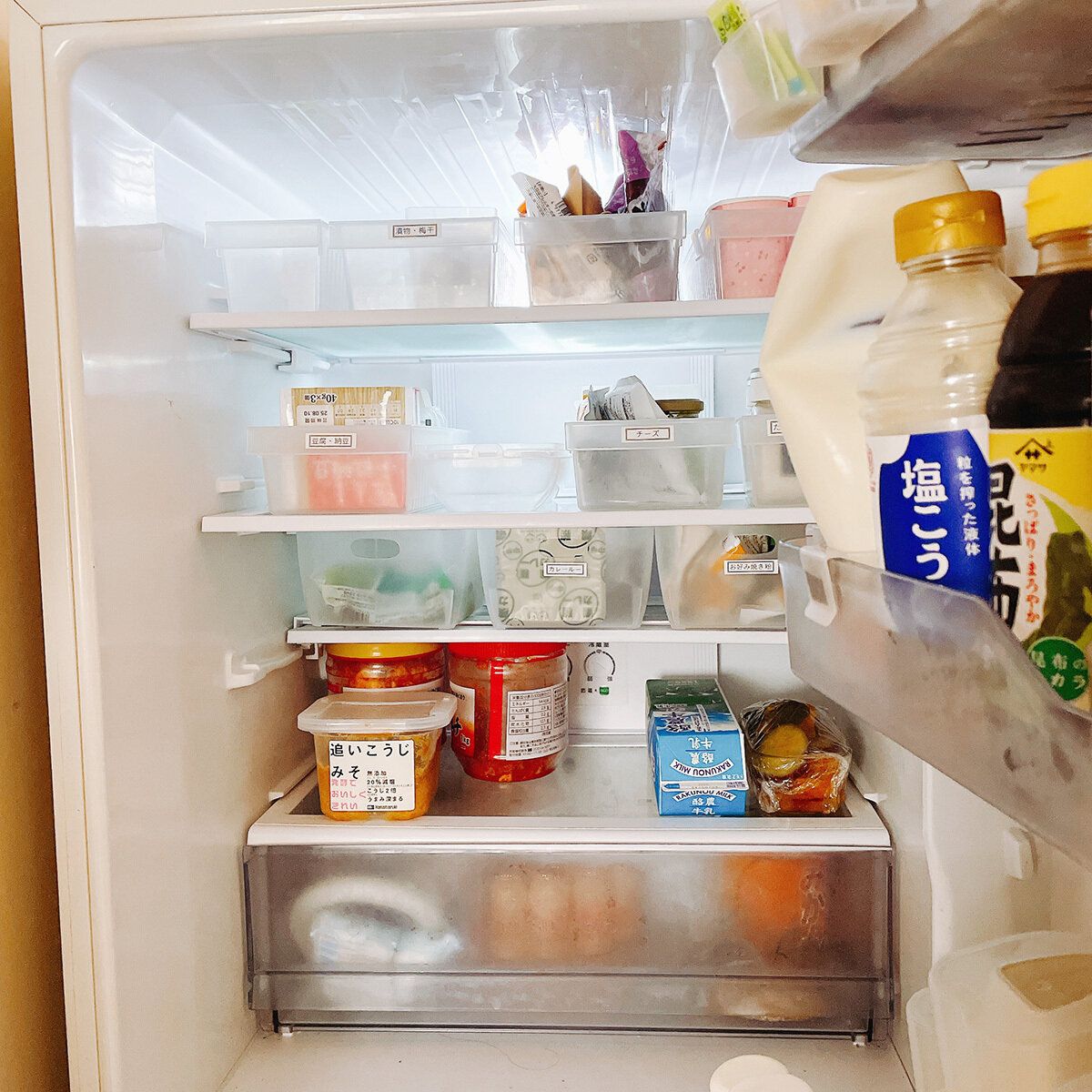 冷蔵庫やストックの中を見直す