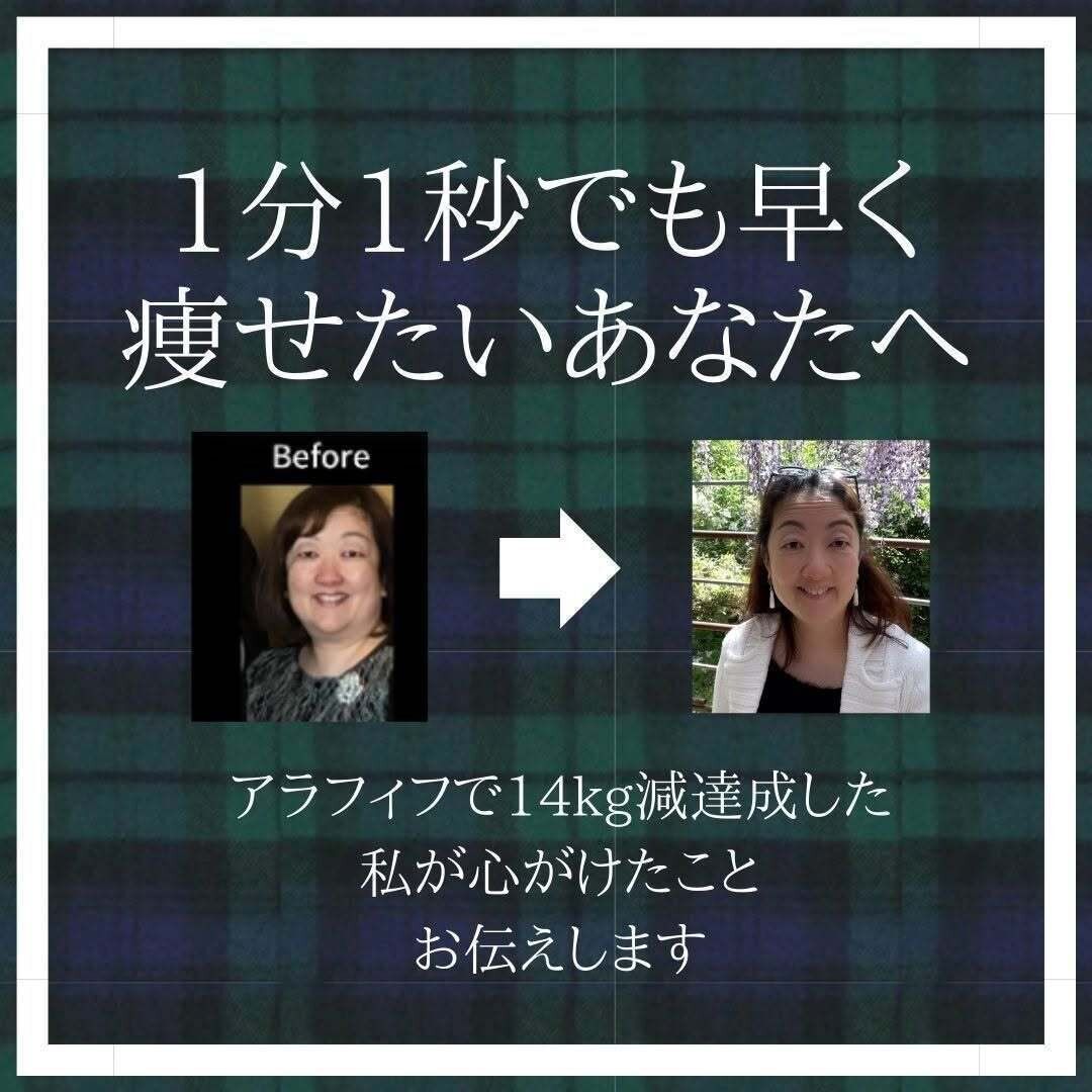 14kg痩せに成功！