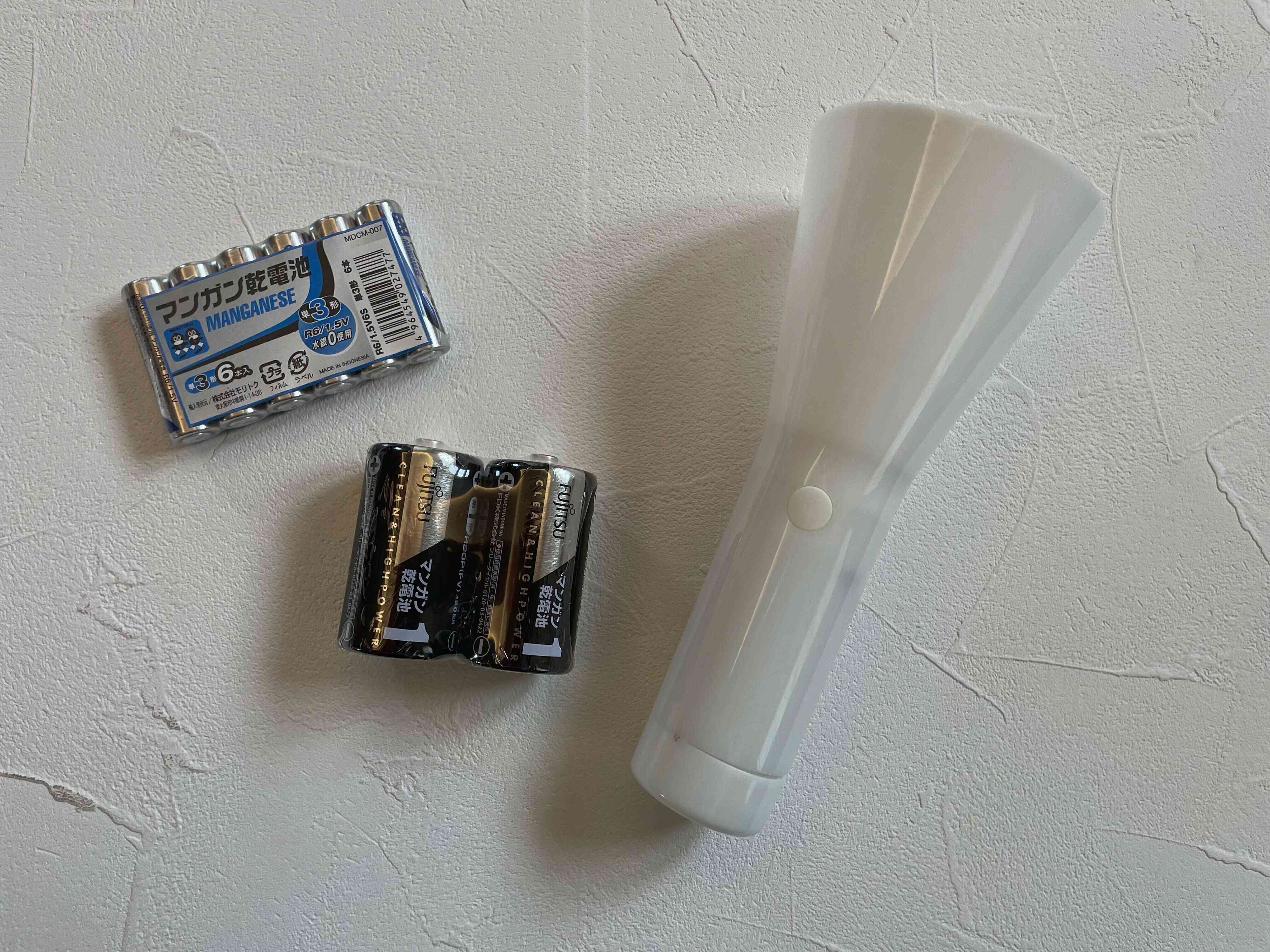 懐中電灯＆乾電池