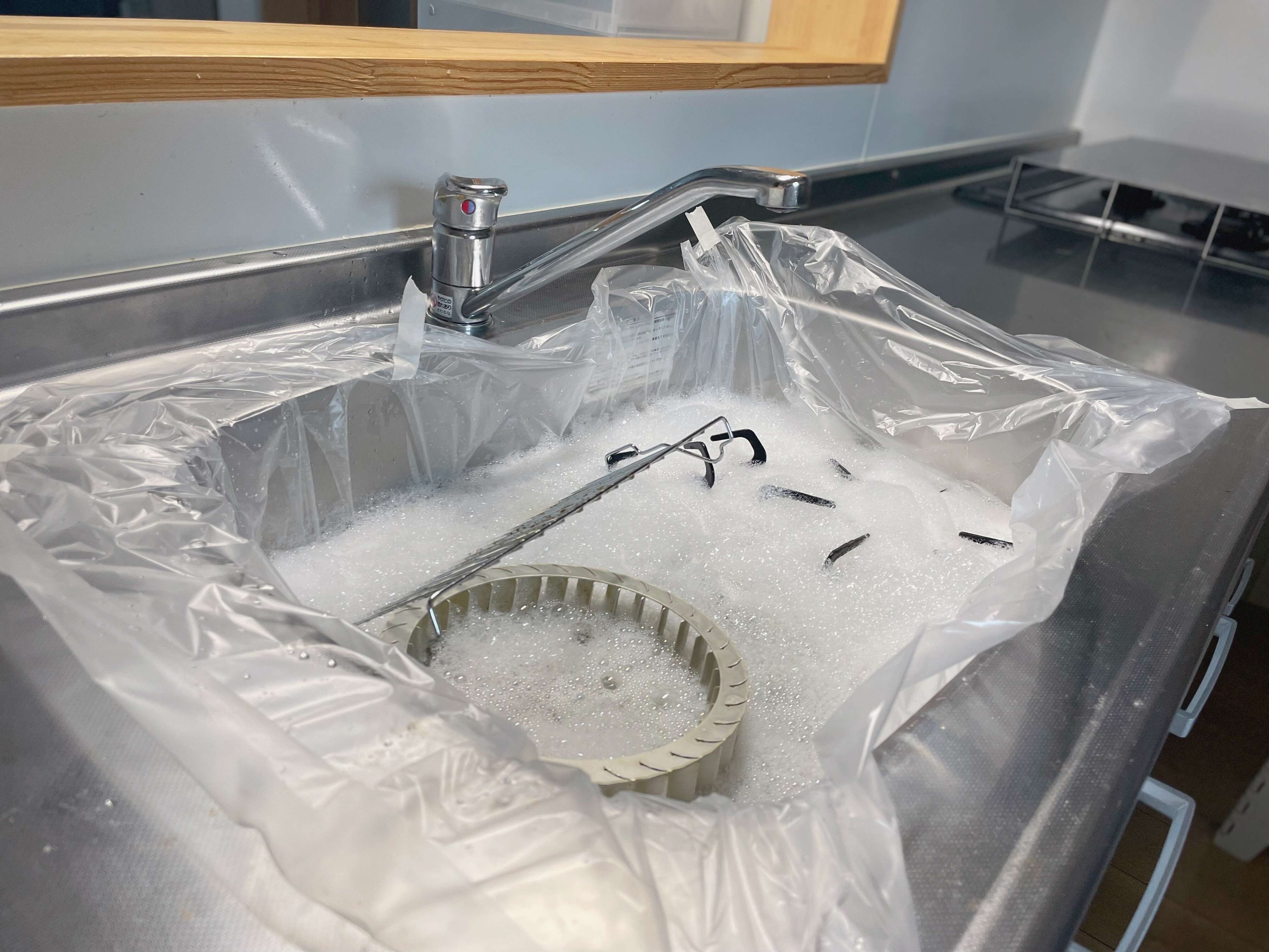 1．機器の分解掃除