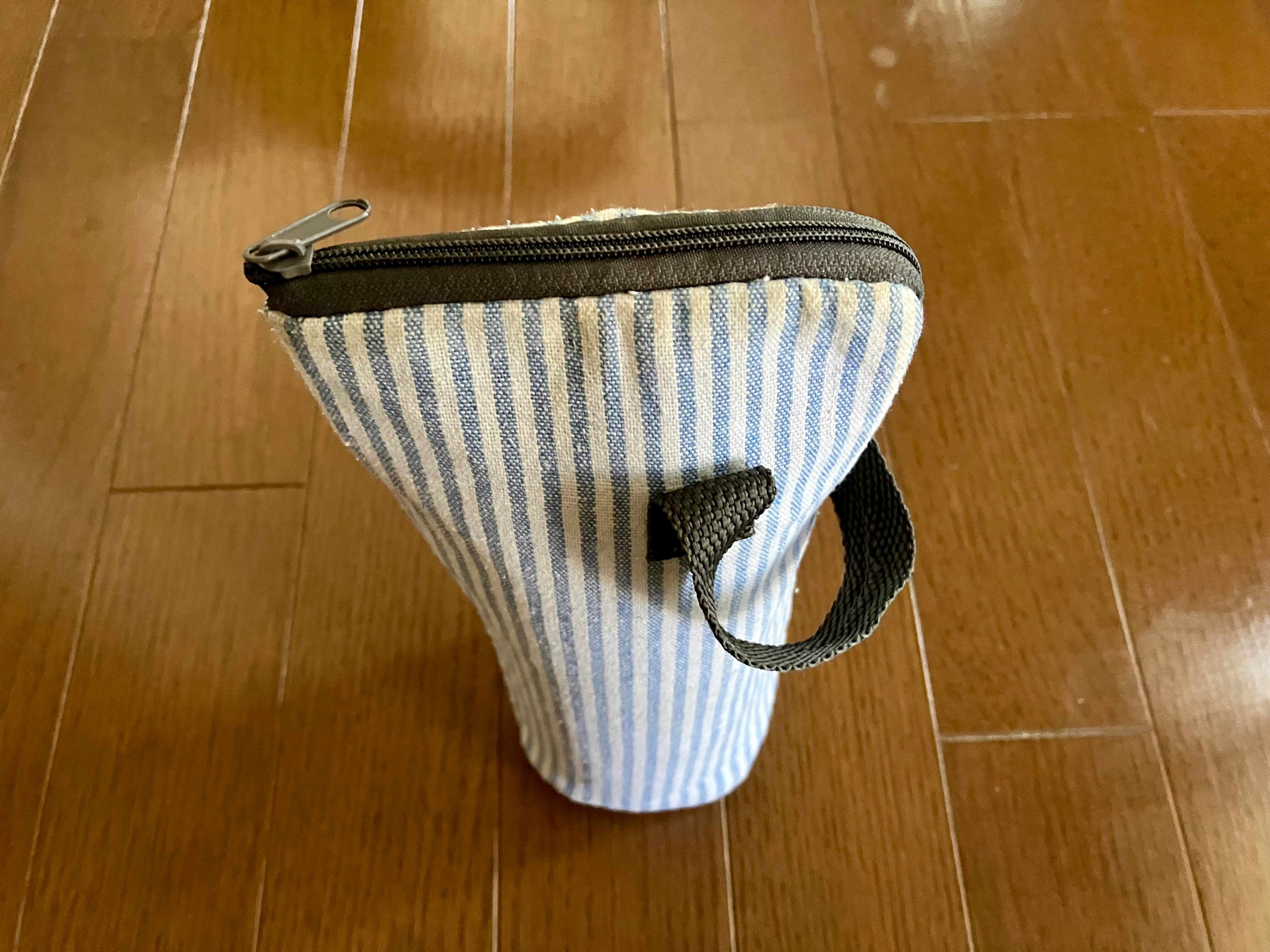 ファスナーで密閉できる