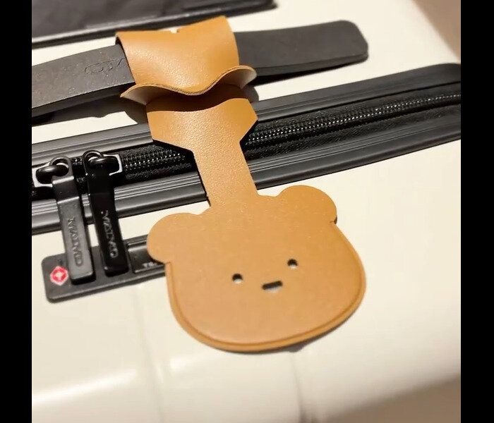 【ダイソー】わかりやすい!トラベルネームクマ