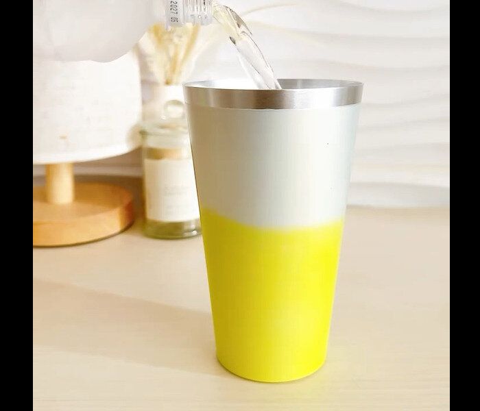 【ダイソー】まるでスタバ⁉カラーチェンジアルミタンブラー