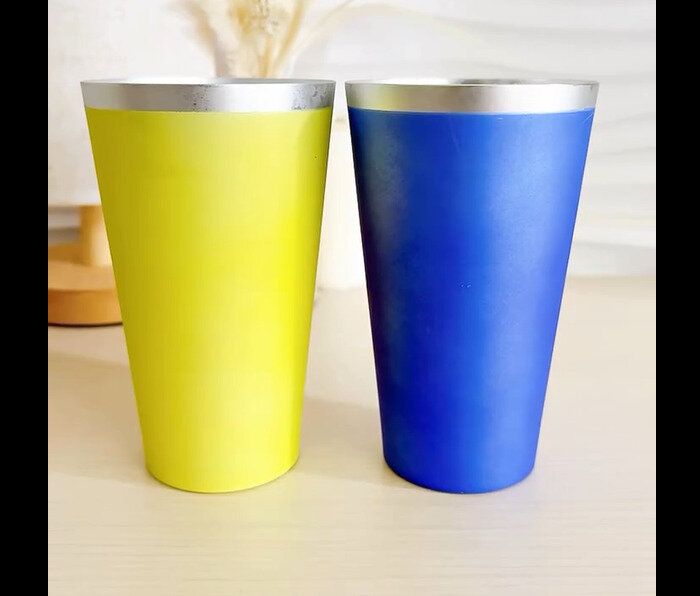 【ダイソー】まるでスタバ⁉カラーチェンジアルミタンブラー