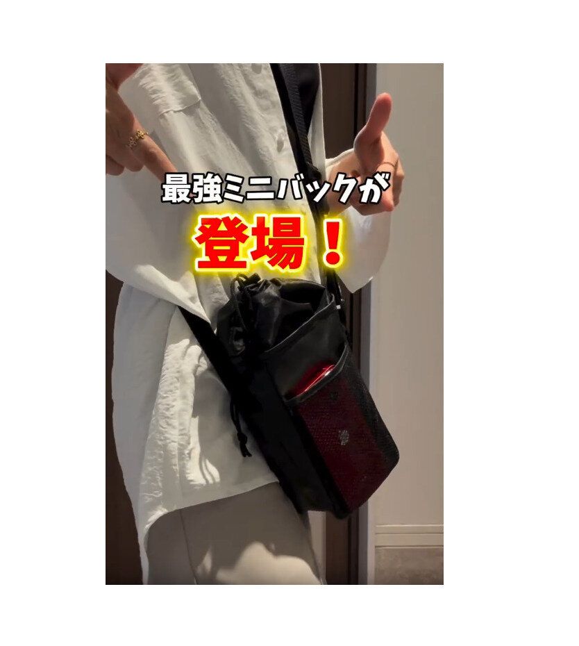 【ダイソー】バッグコーナーへ走れ！最強ミニバッグが登場