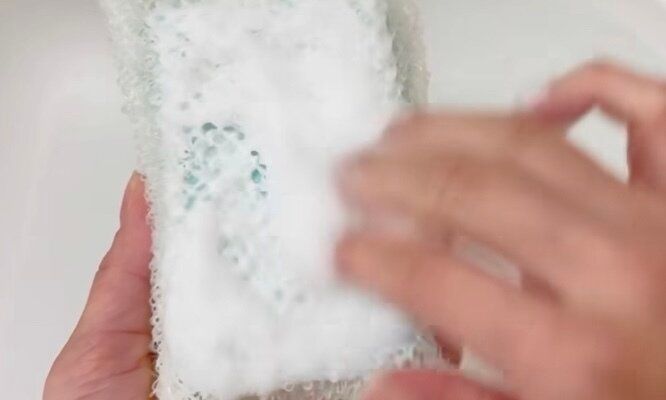 石けん用スポンジ