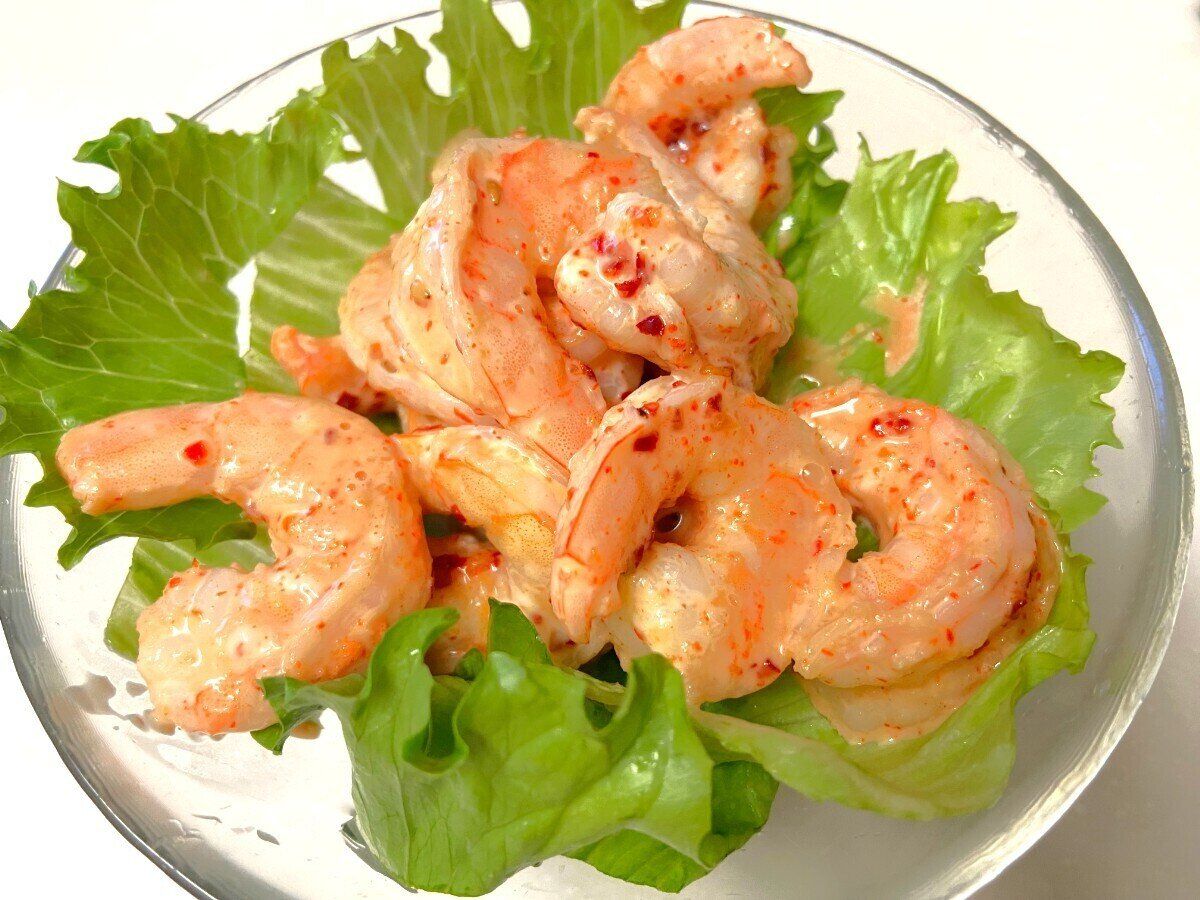 海老に合わせて