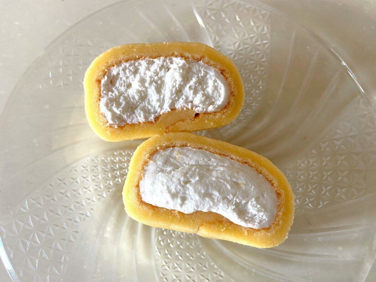 クリームたっぷり