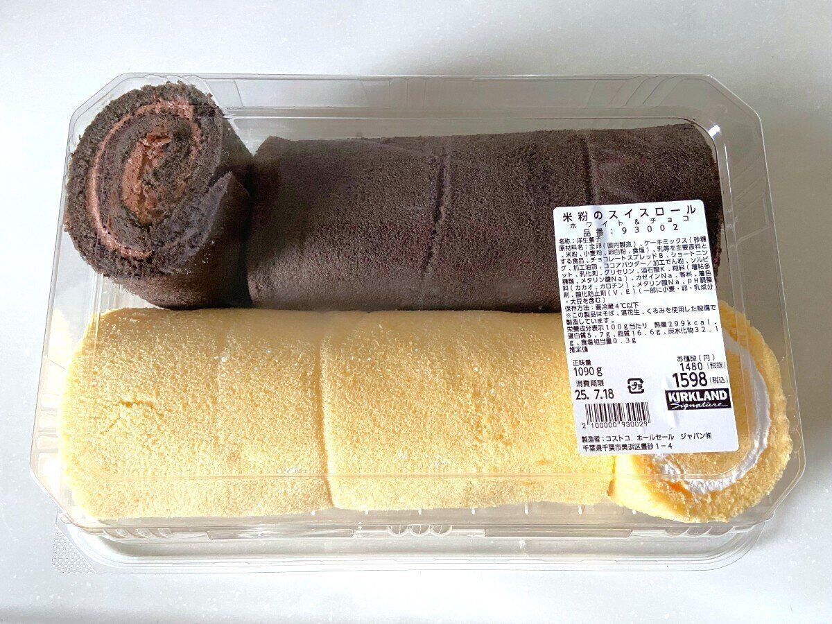 米粉のスイスロール