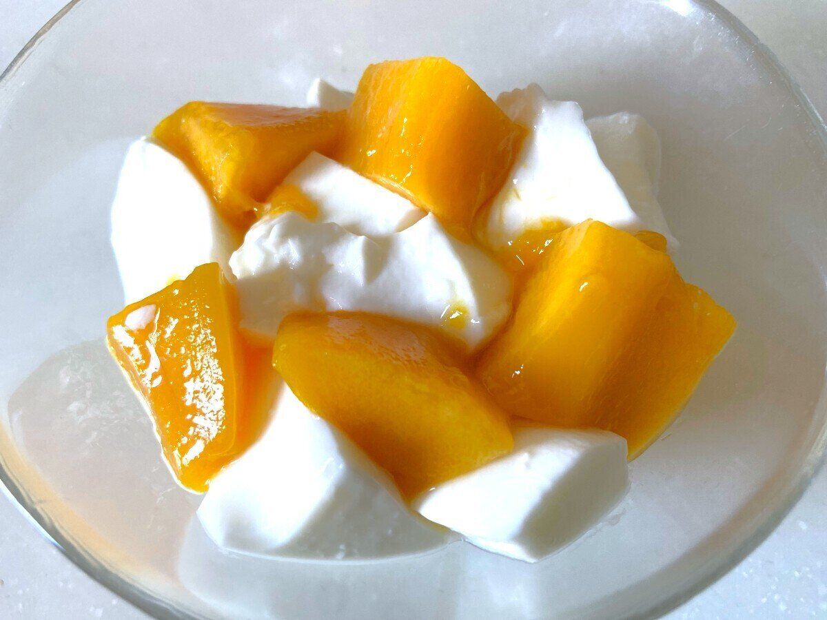 マンゴーと合わせて