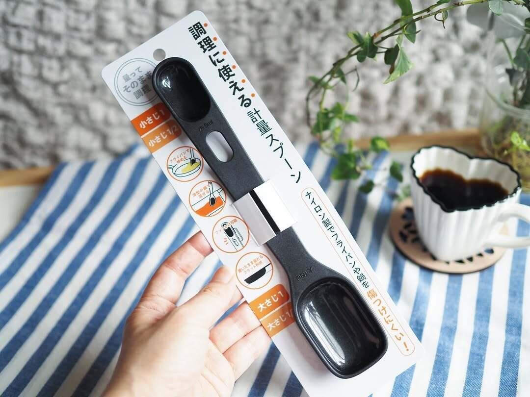 【セリア】量ってそのまま調理できる計量スプーン