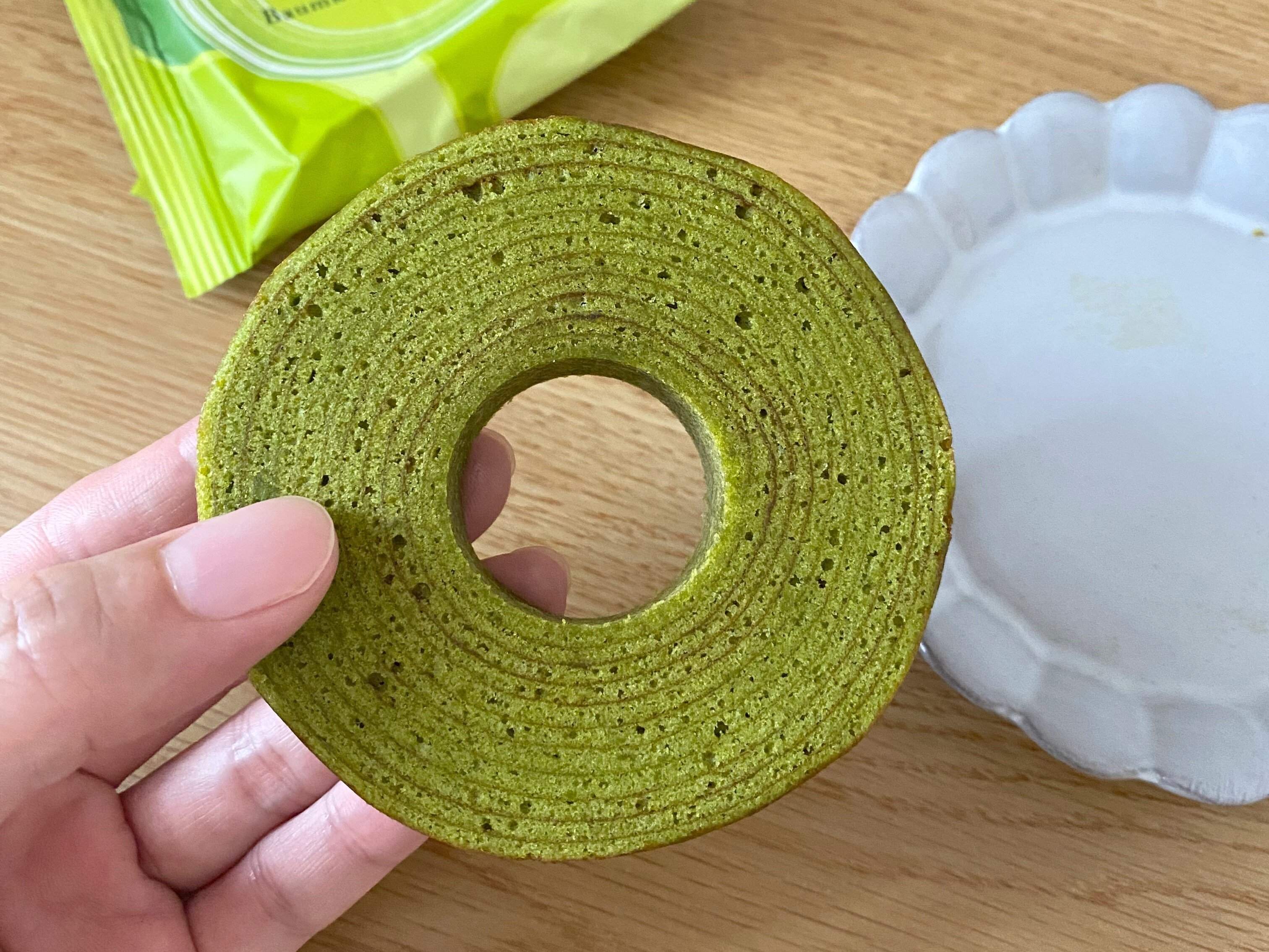 バウムクーヘンすこやかの樹 宇治抹茶