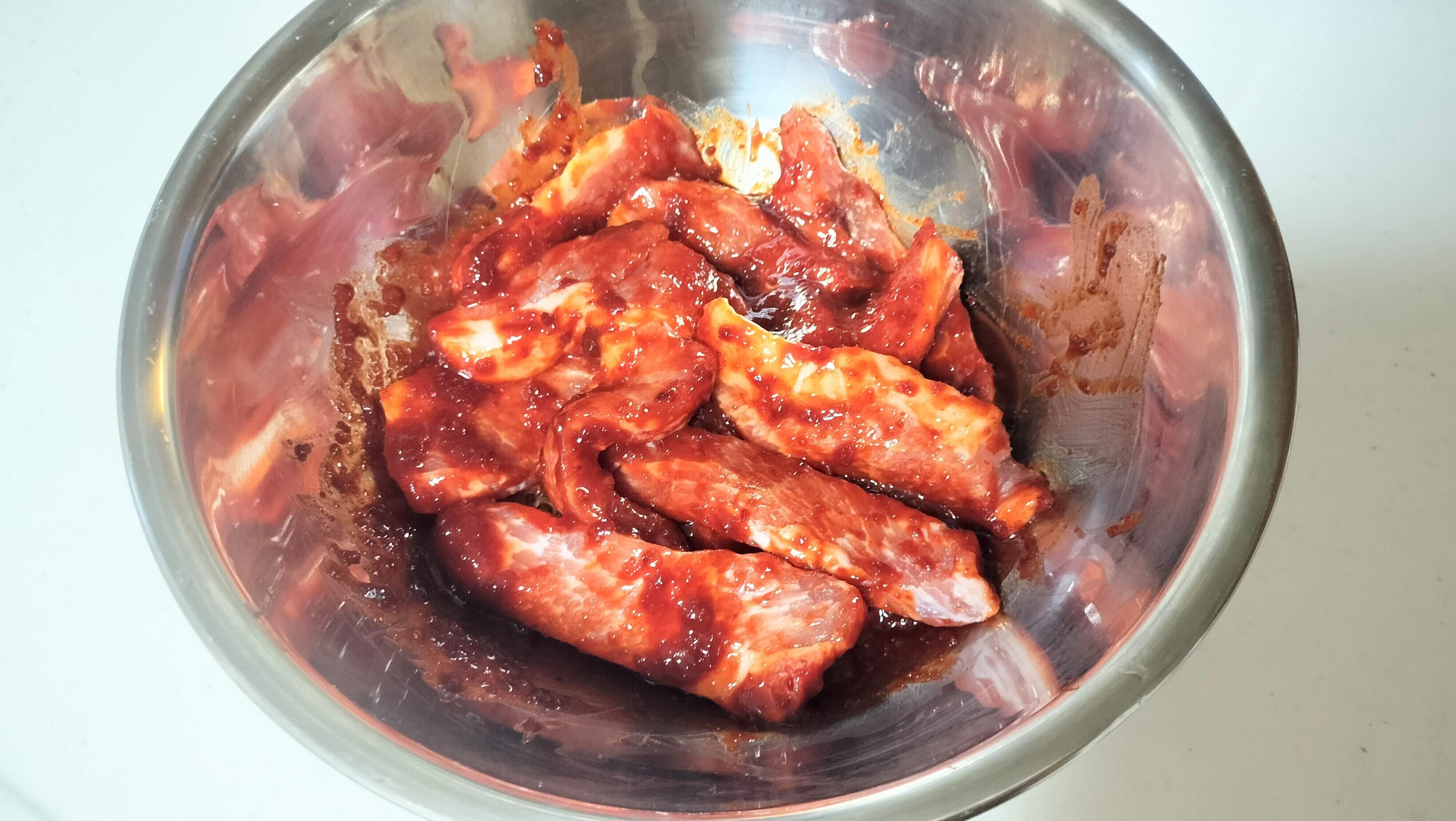 30分程度漬け込んだお肉