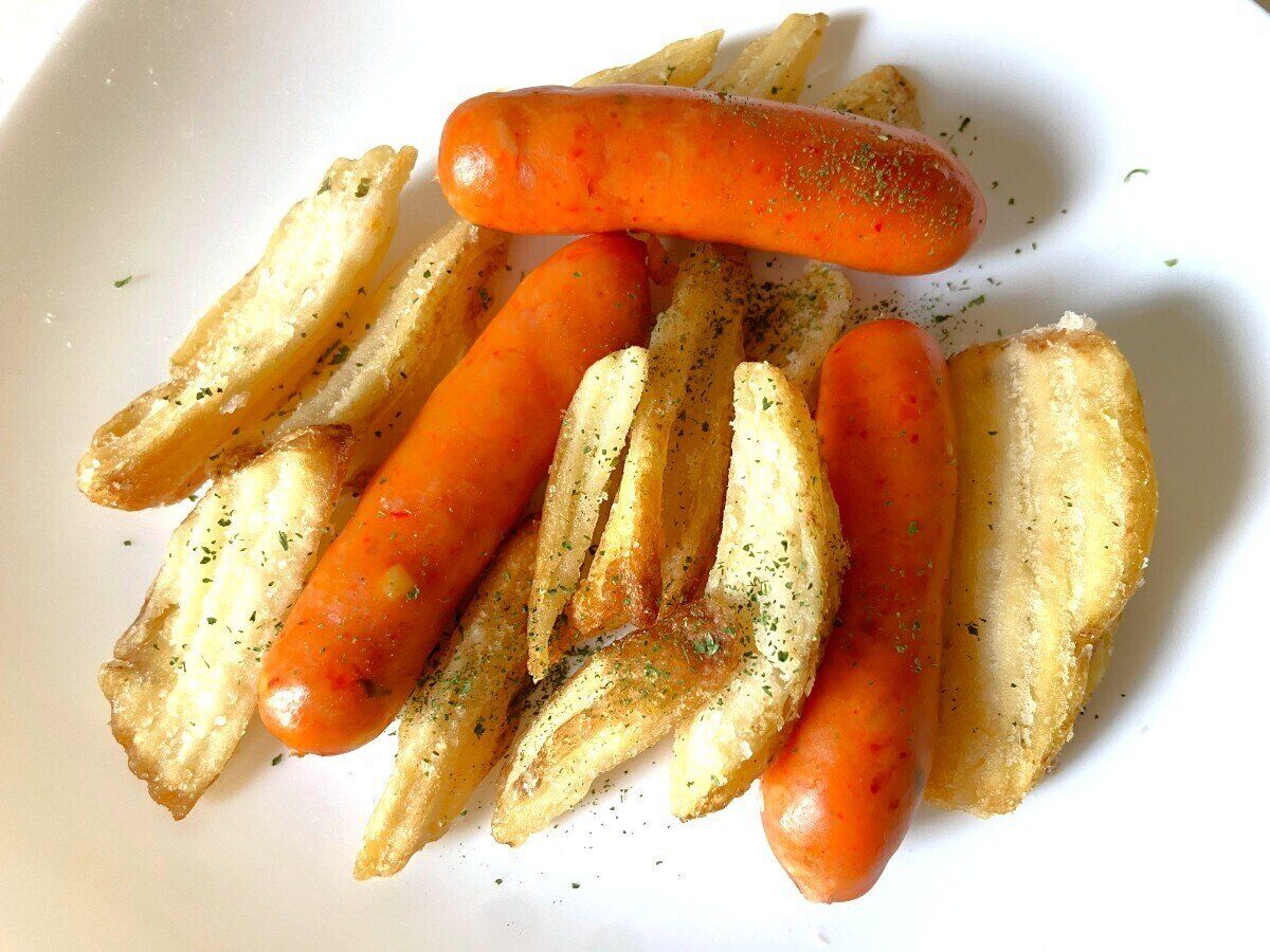 ポテトと一緒に