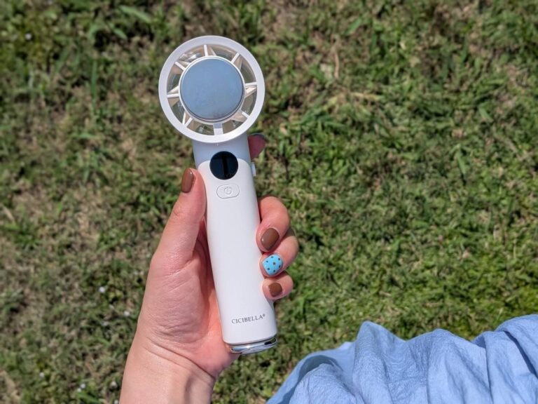 【楽天1位】体感温度-25℃!?約1秒でスグ冷たい！“2025年最新版”「冷却ハンディファン」の購入レポ