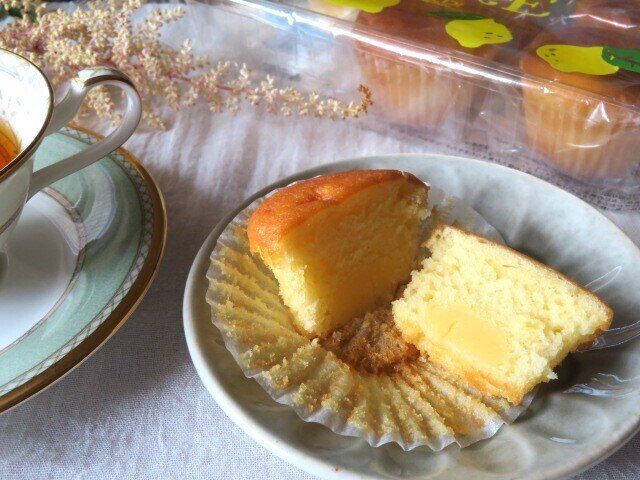 レモンケーキ　断面