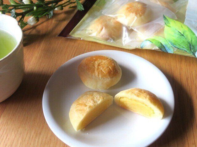 塩レモンパイ　断面