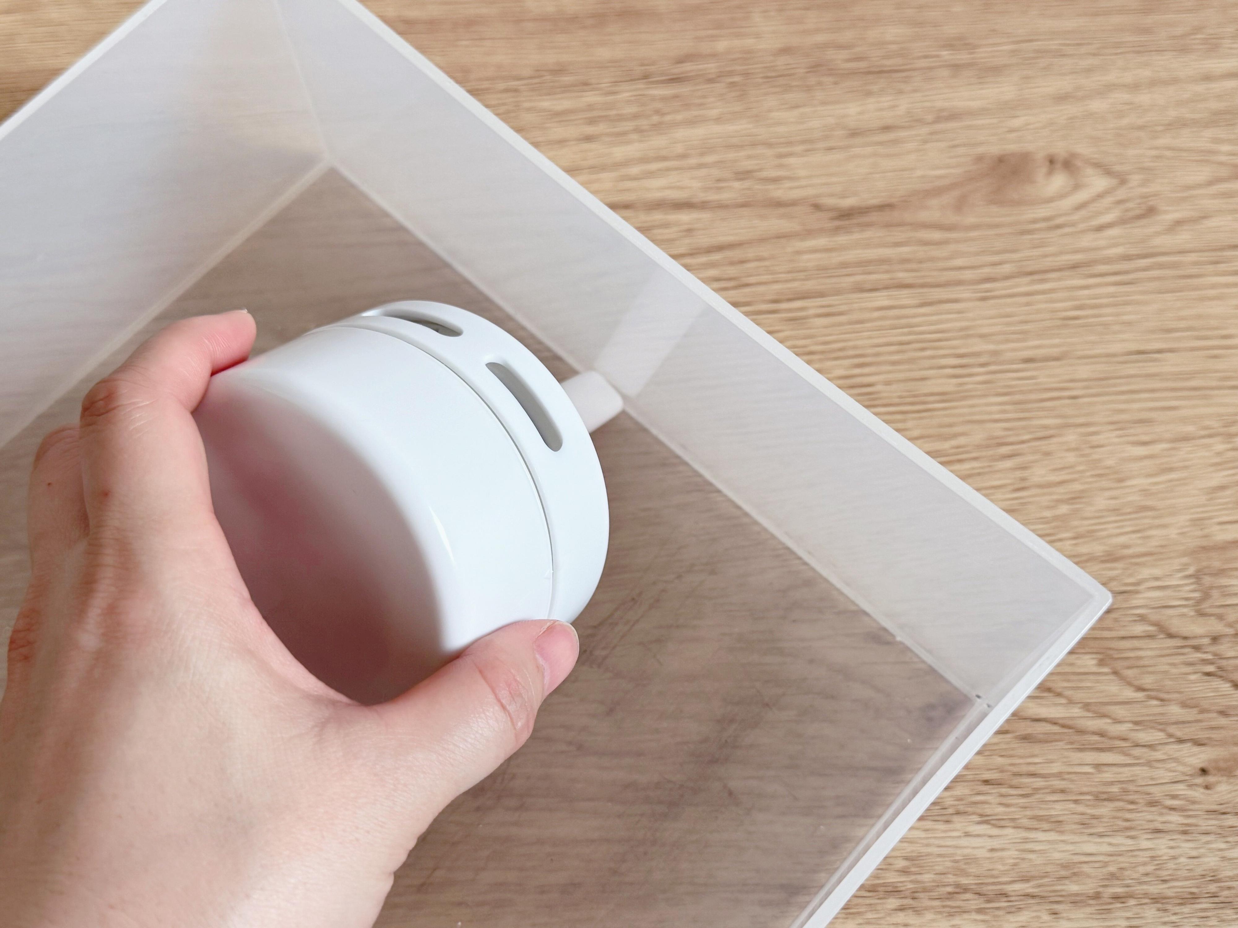 角掃除用のノズル付き