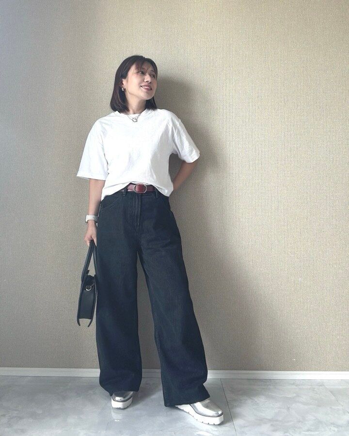 バギーカーブジーンズ ユニクロ