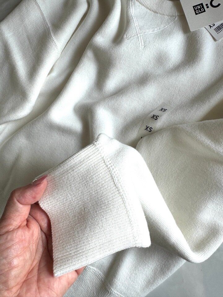 ユニクロシー　スムースコットンクルーネックセーター