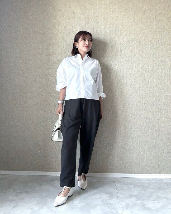 コットンコクーンシャツ ユニクロシーユニクロシー