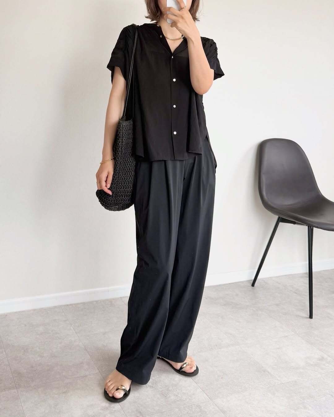 着やせに大優勝！ラクに過ごせて快適なユニクロの「黒アイテム」