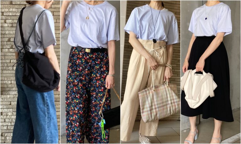 ユニクロ超え⁉【ファミマ】で超優秀「Tシャツ」大発見！サイズ感は？肌触りは？一番人気カラーを着回し！
