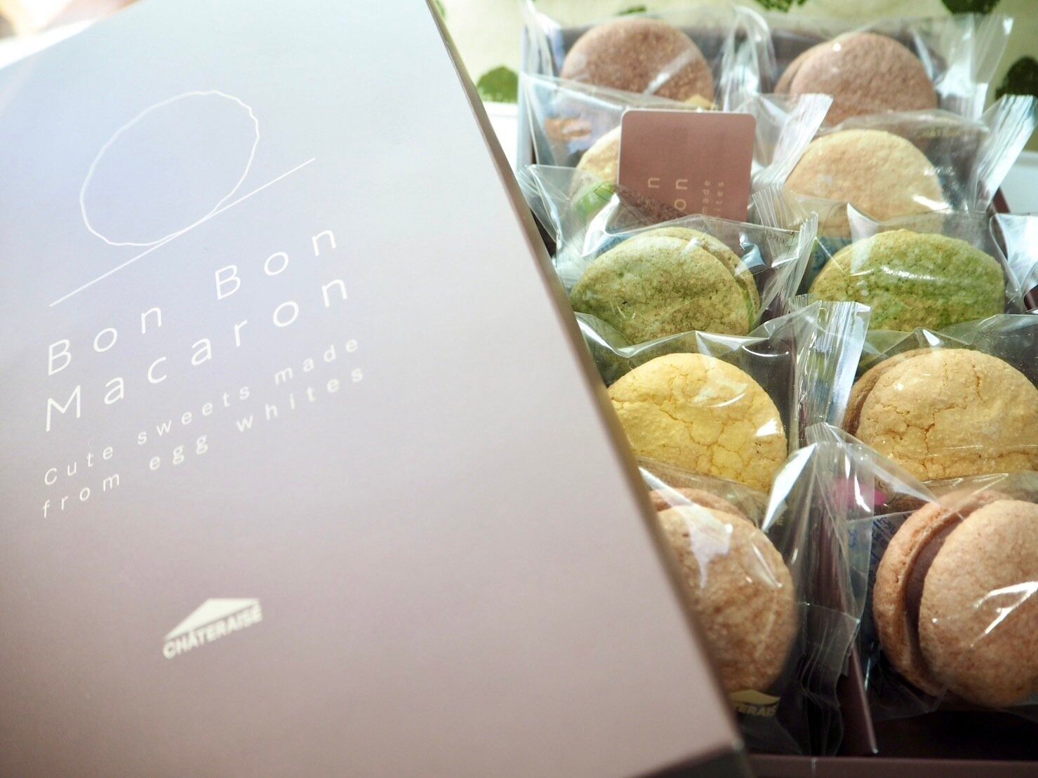 シャトレーゼ「ボンボンマカロン10個入」商品写真