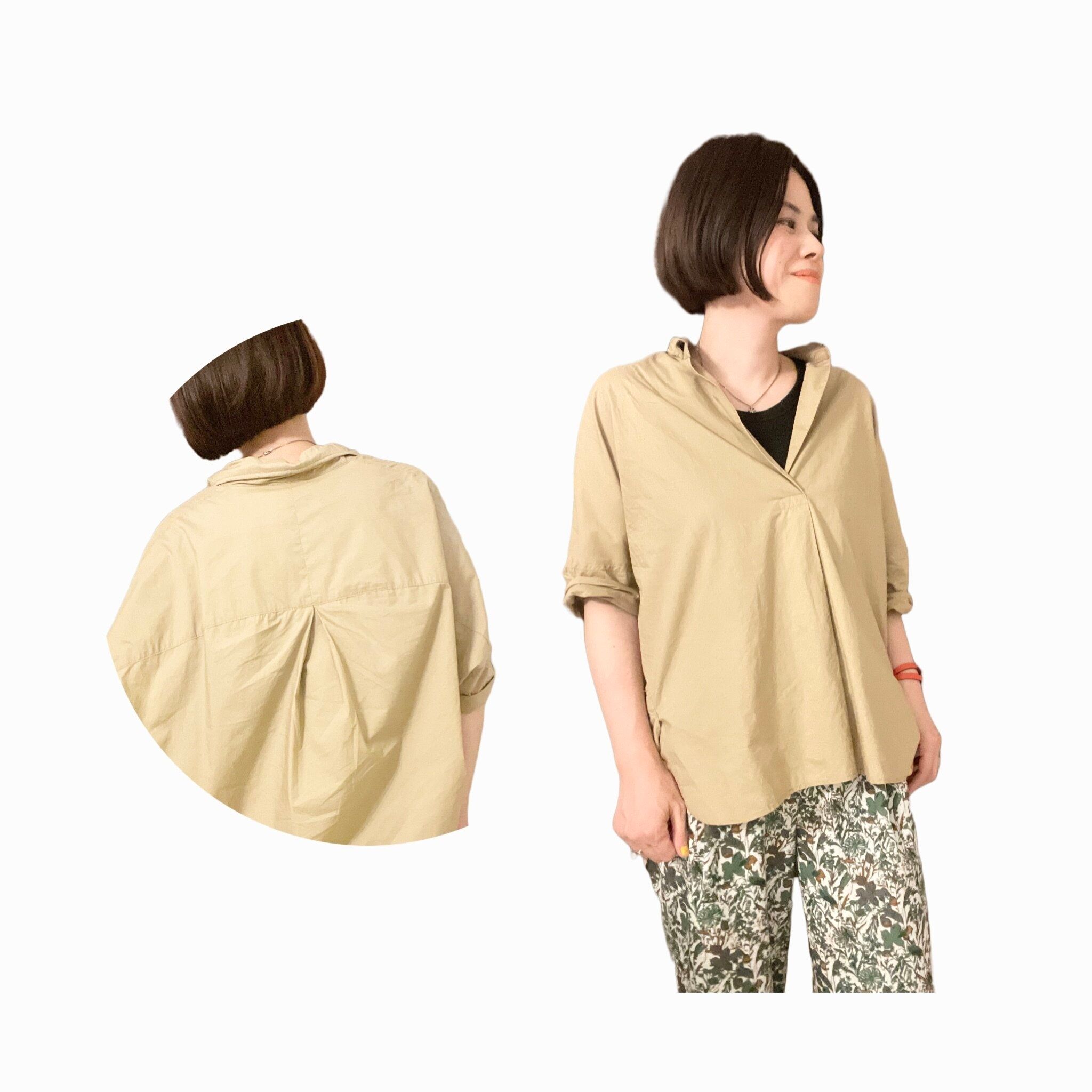 老け見えベージュコーデ