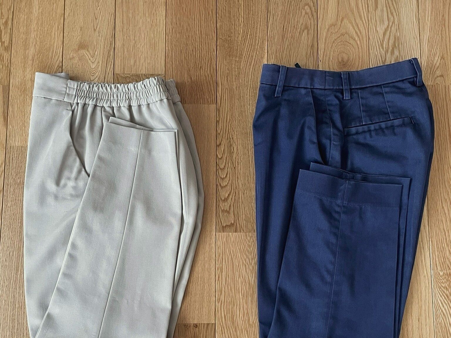 サイズが合わないボトムス