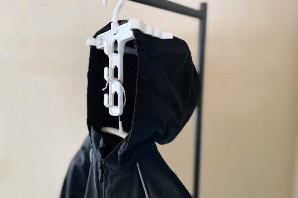 フード＆ハイネックハンガー使用例