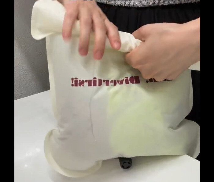 【3COINS】去年即売！脱水できる防水バック