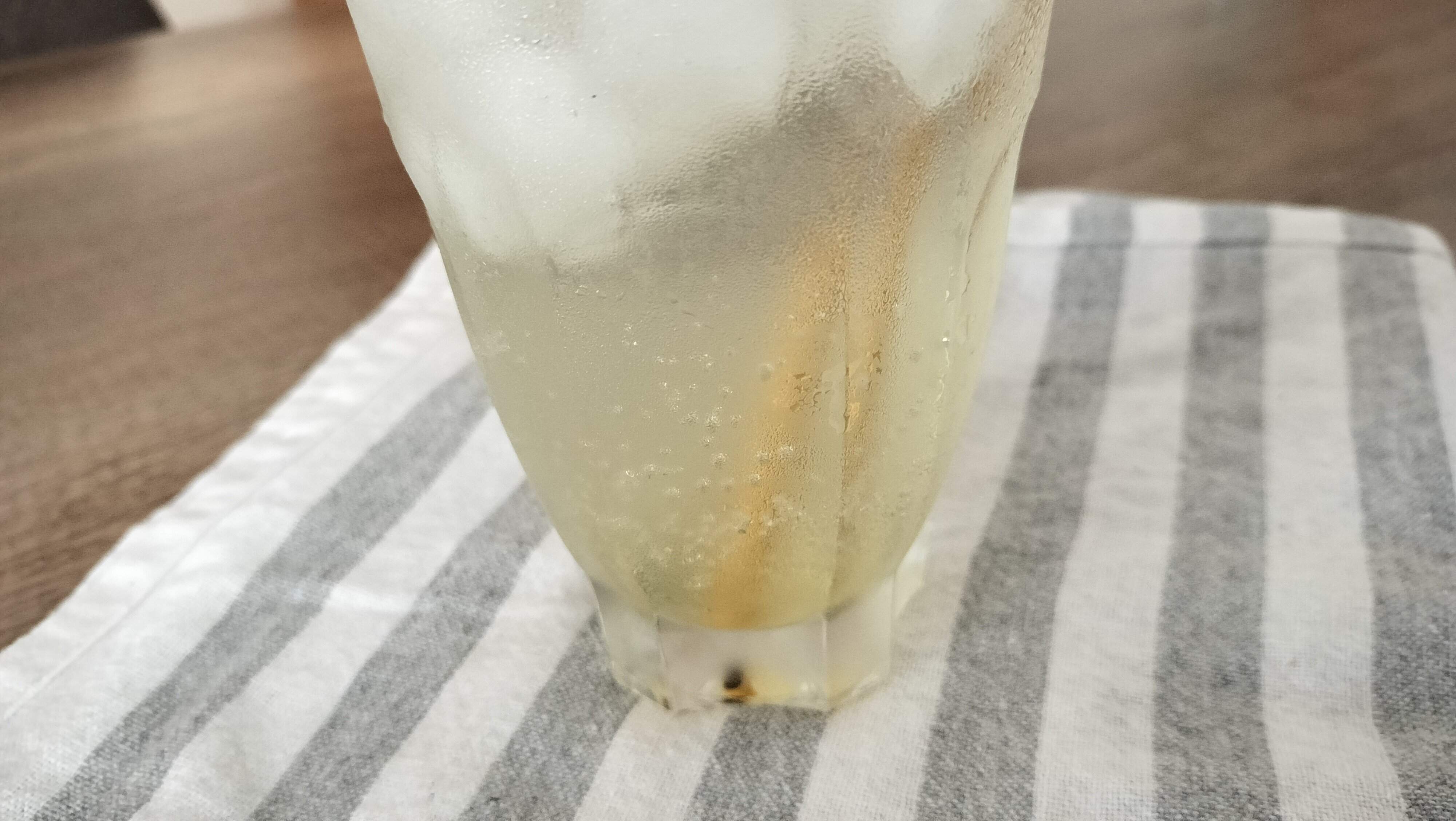 程よい酸味と甘さのレモネード