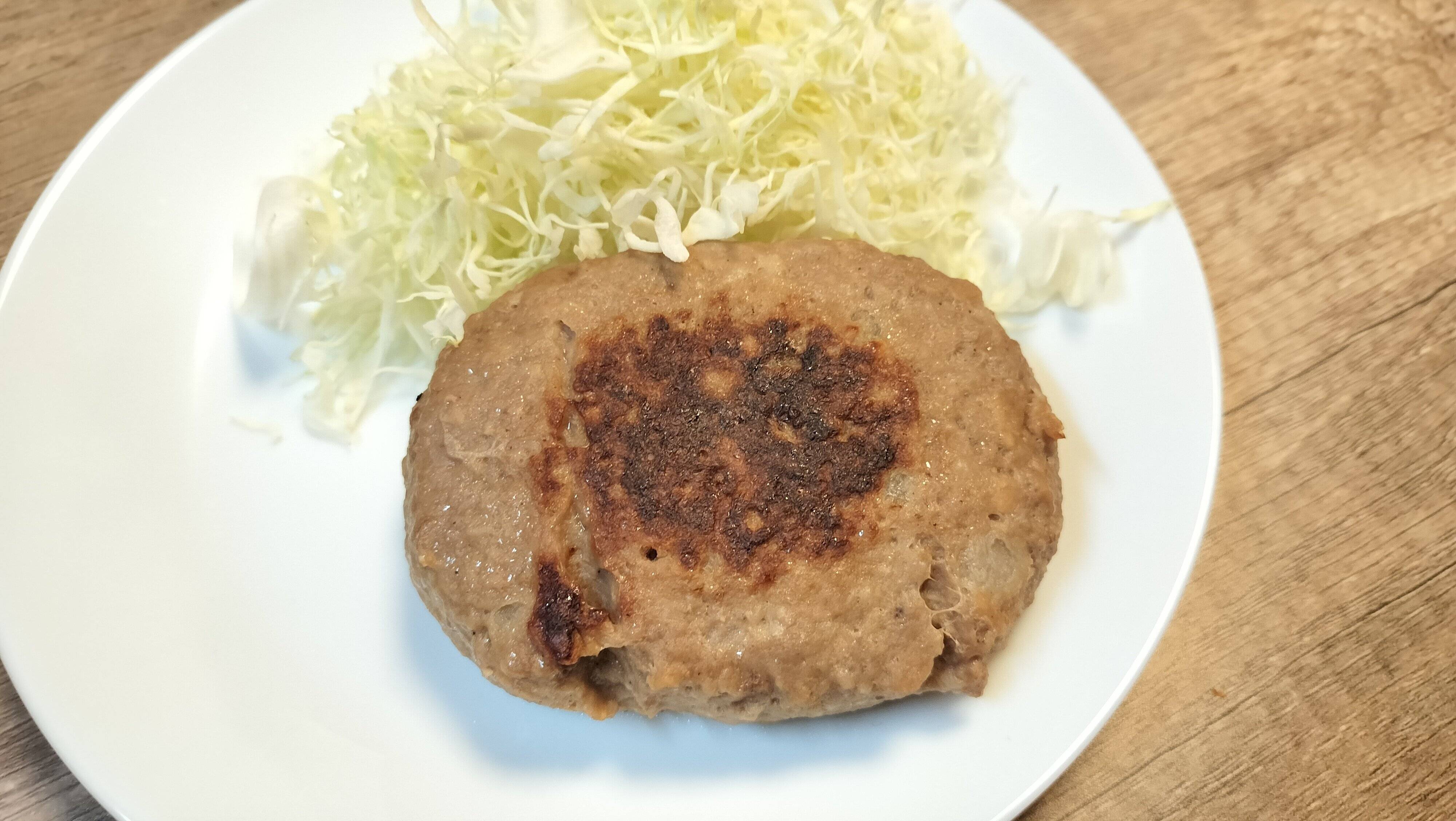 大きめなハンバーグ