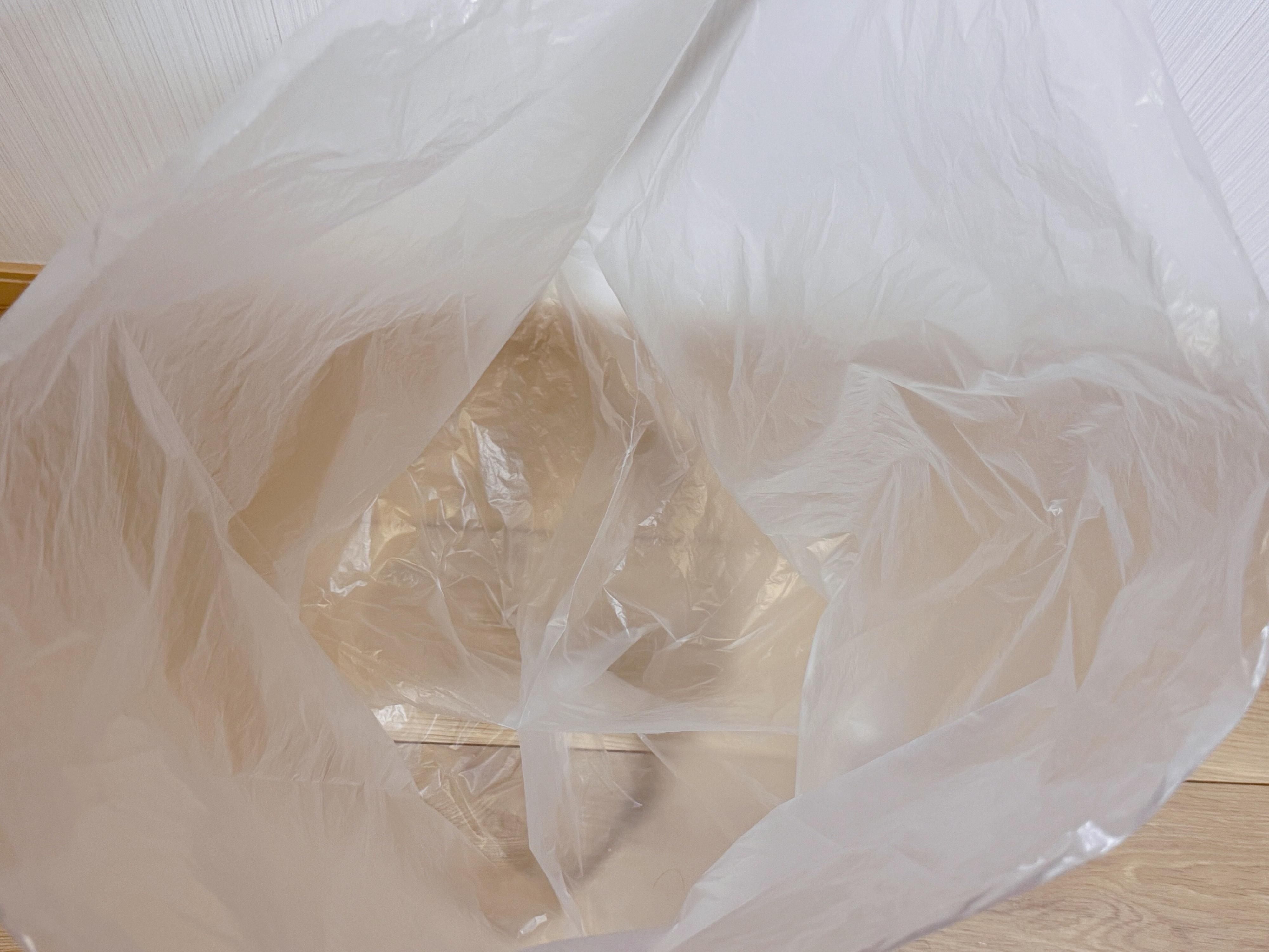 1.再生ポリエチレン入りごみ袋 45L丸底タイプ(10枚入)