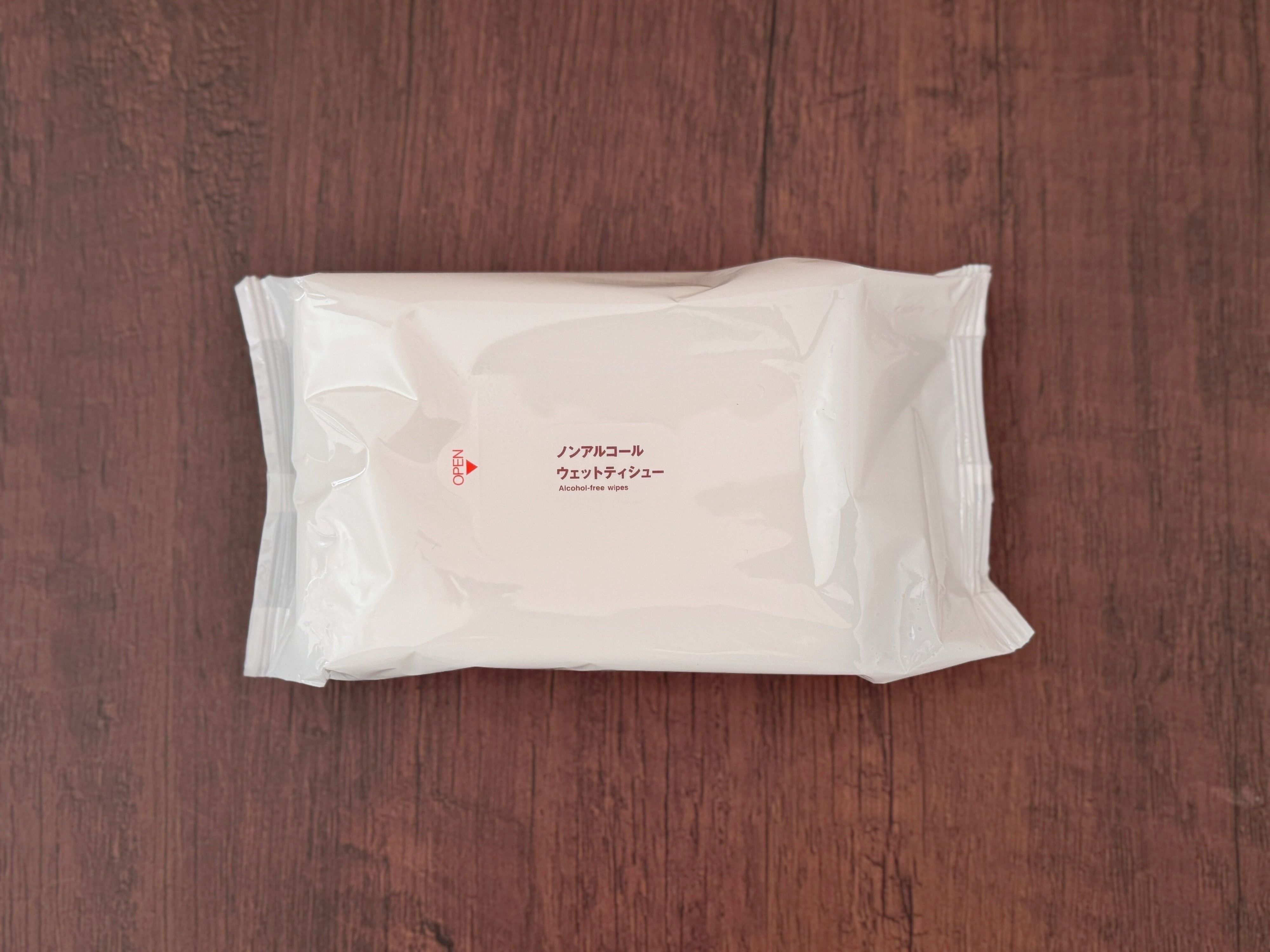 2.ノンアルコールウェットティッシュー(80枚入)