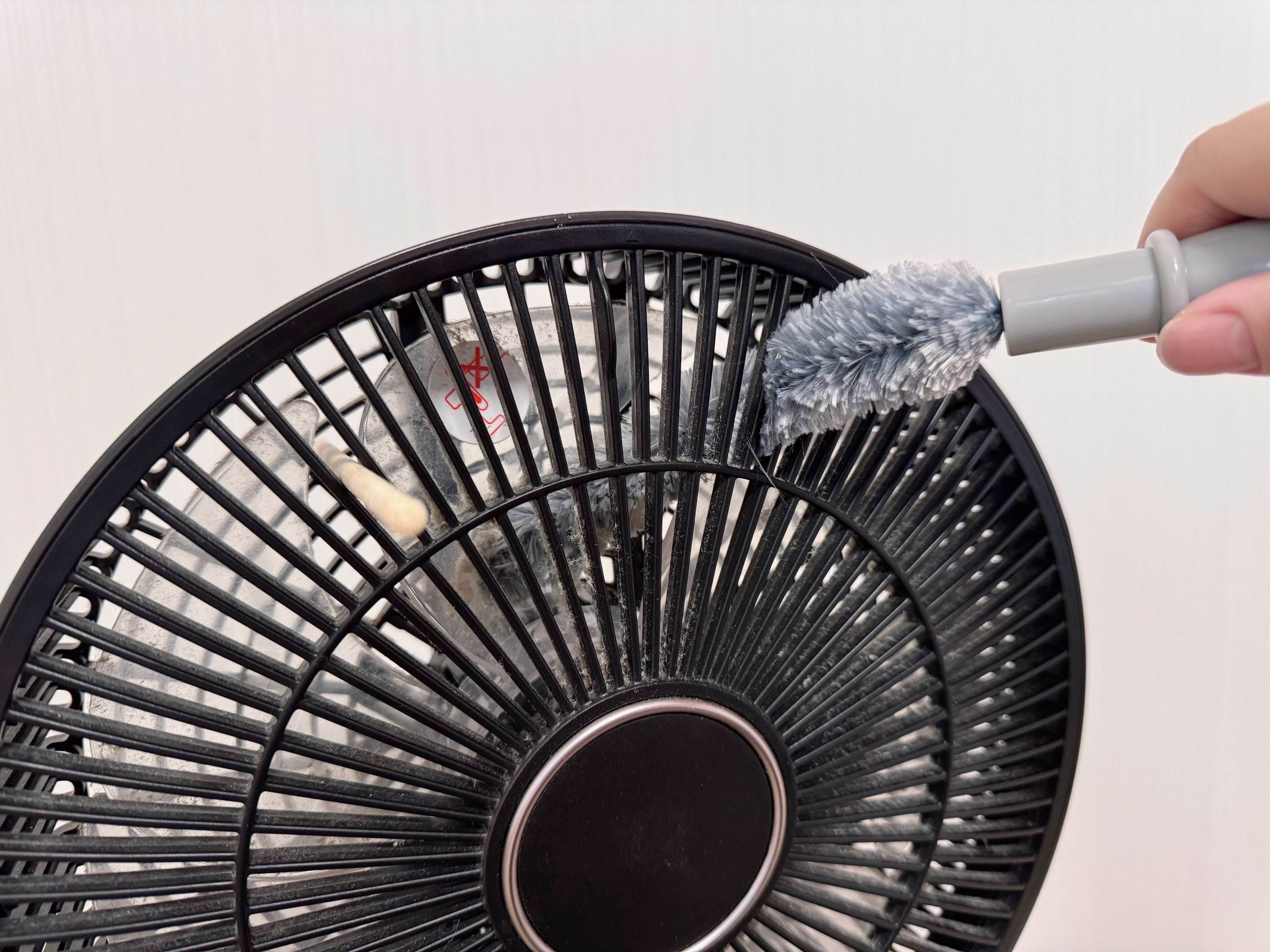 分解できない扇風機掃除に便利!