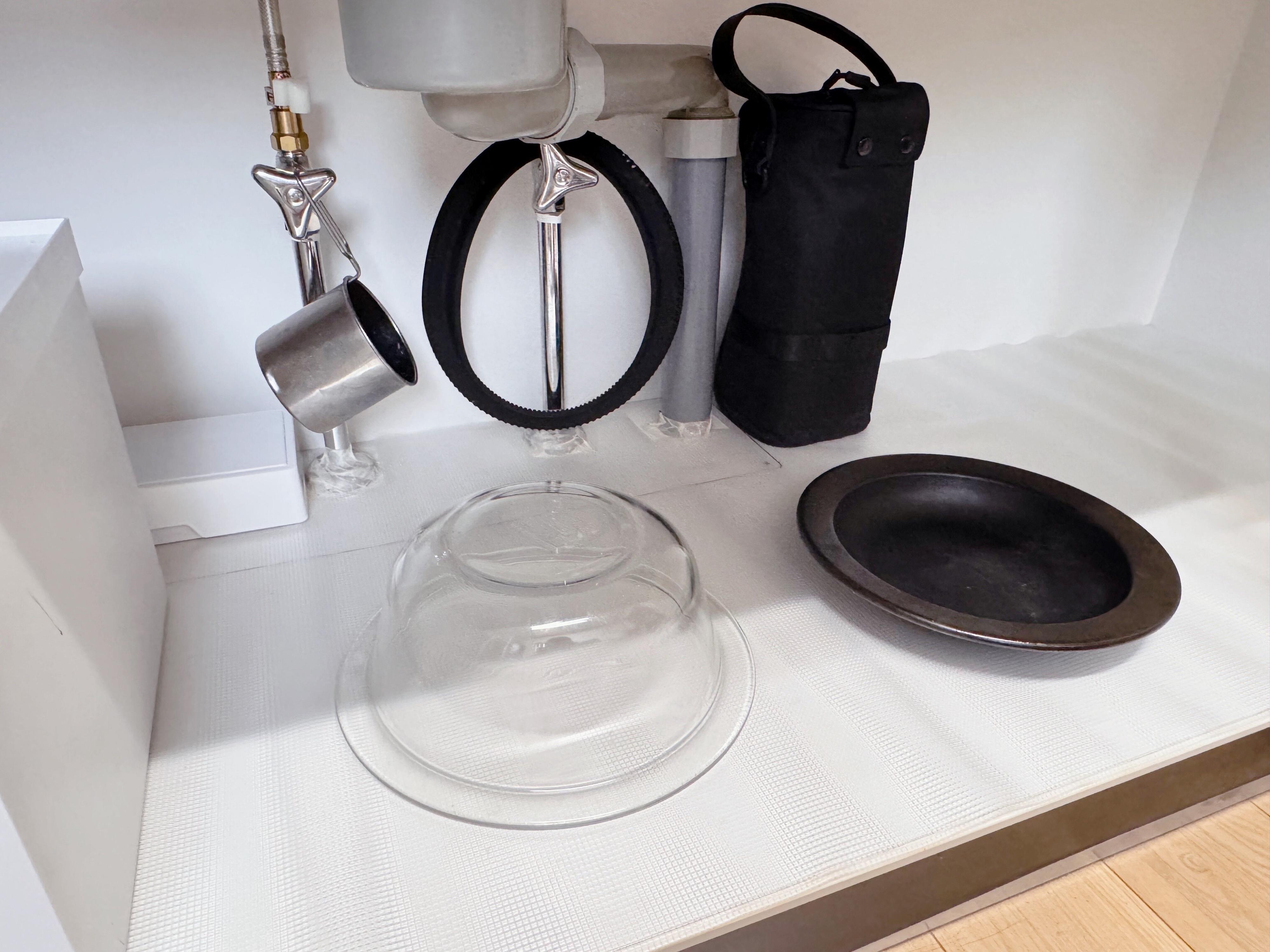 2.クリアシートで見た目もすっきりするから