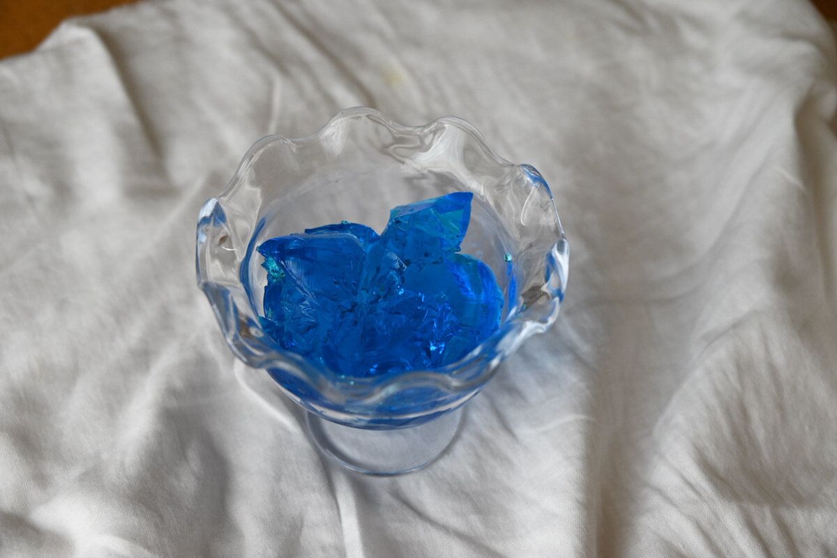 かき氷シロップで作るゼリー