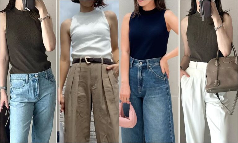 【ユニクロ】涼しくて秋らしい！今すぐ着られる「ハイネックブラトップ」が大活躍