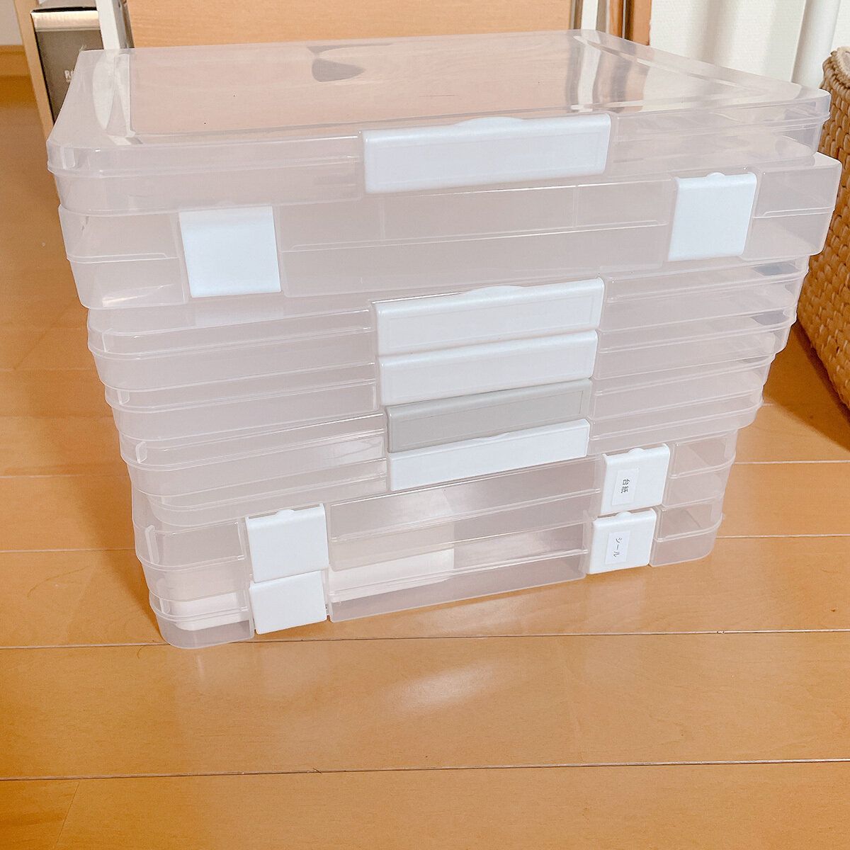 使わなくなった収納グッズも手放す