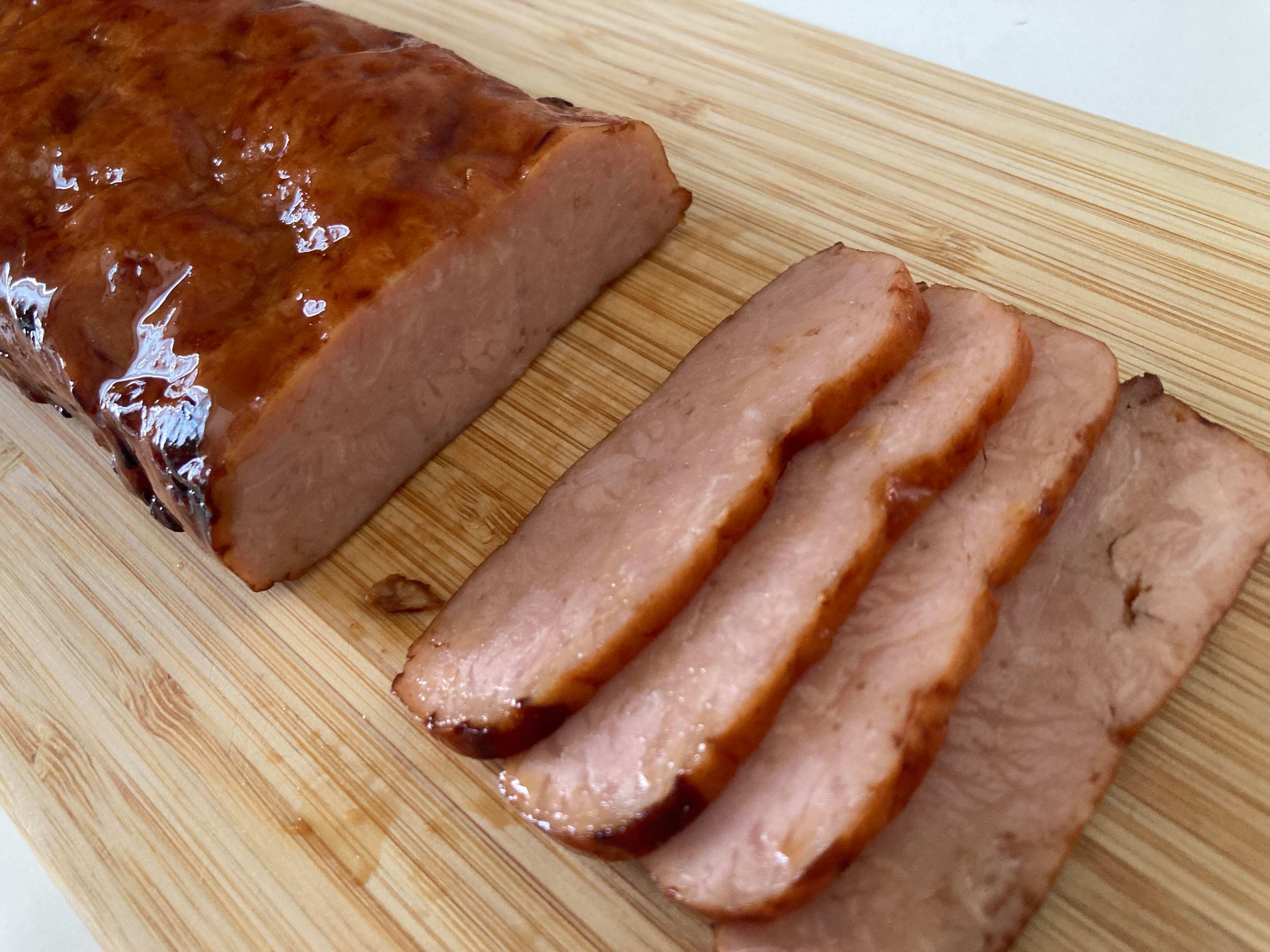 スライスしたドンキの焼豚