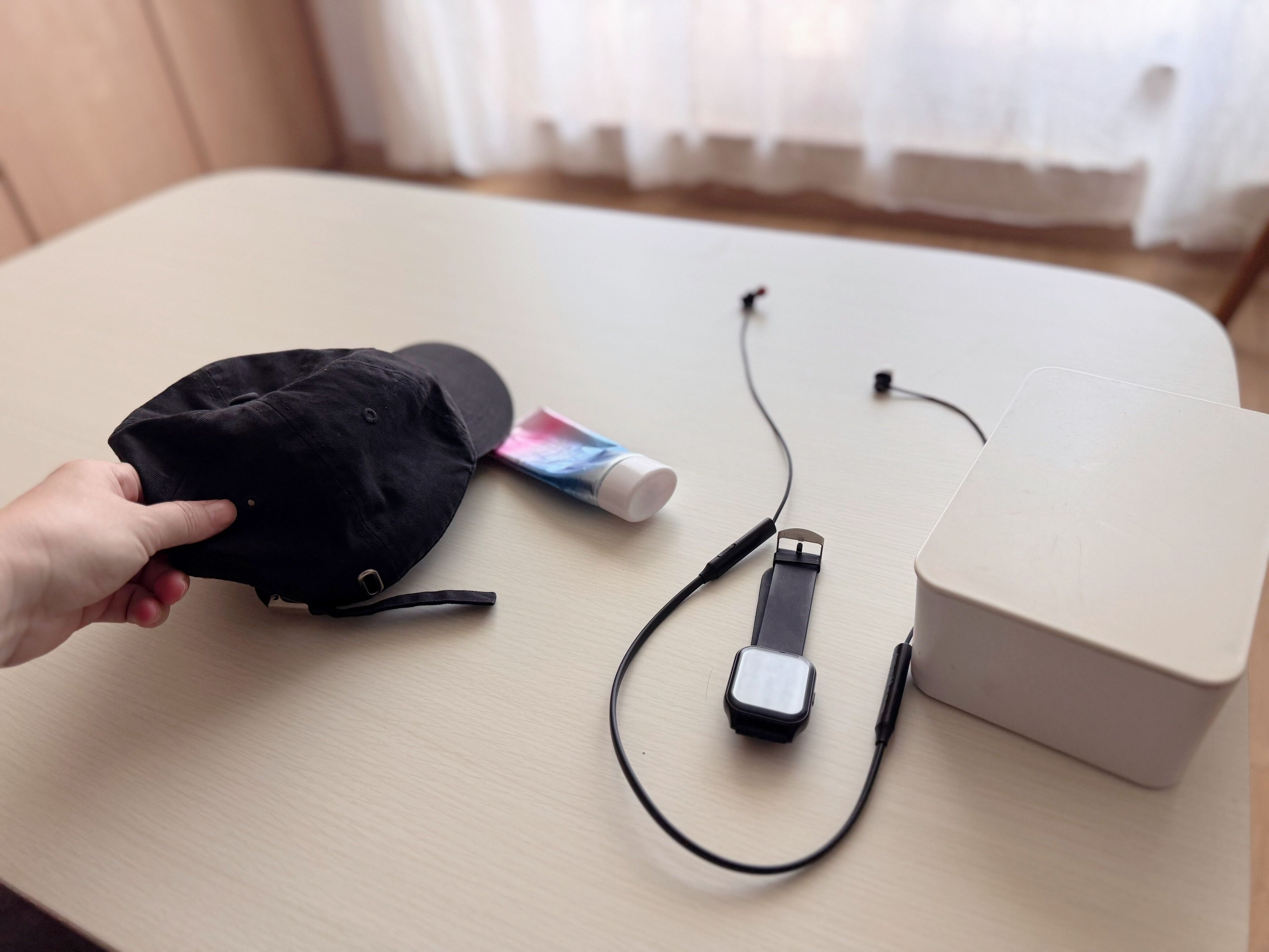 2.日中は移動ついでに片づける