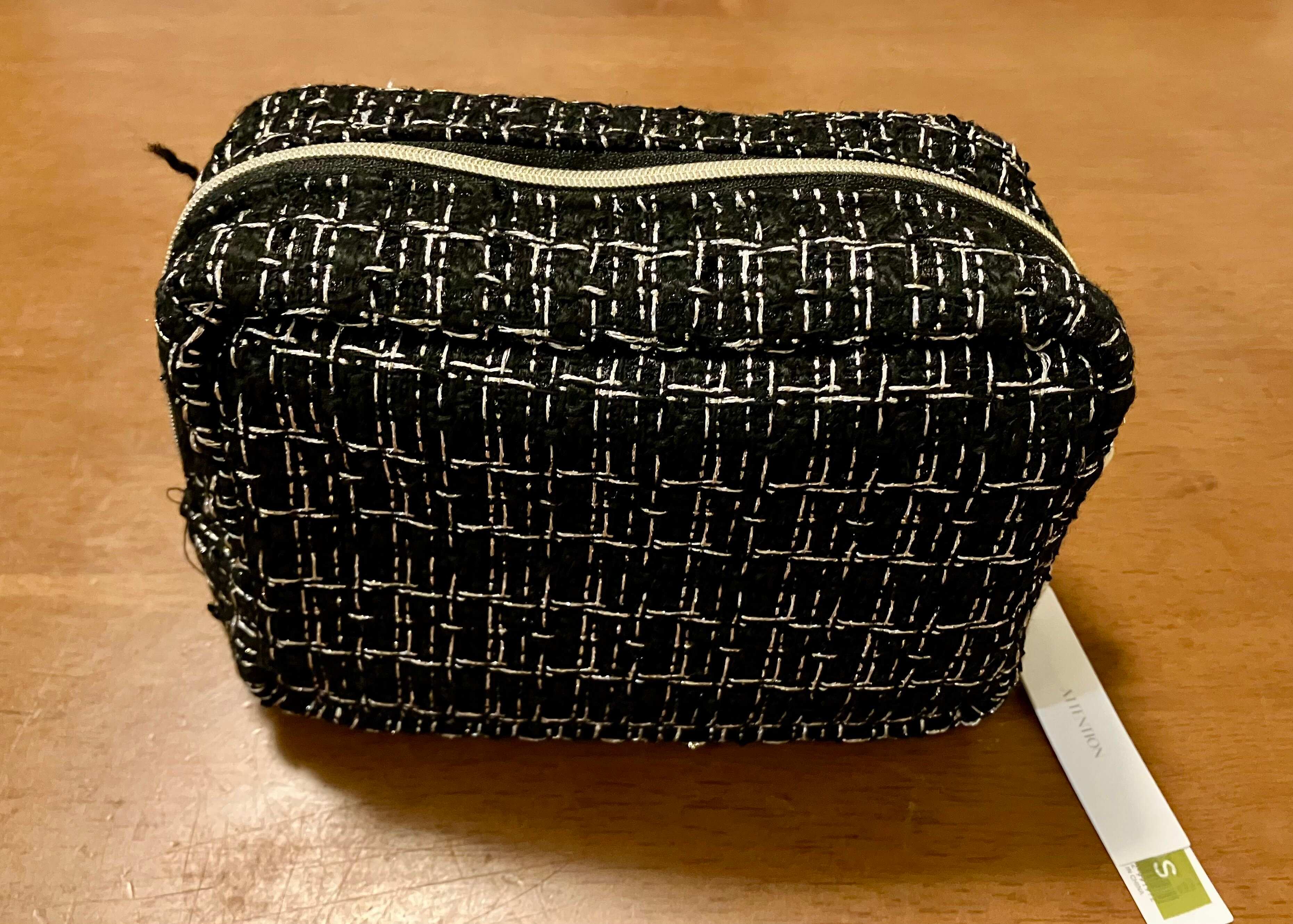 ツイードスクエアポーチ