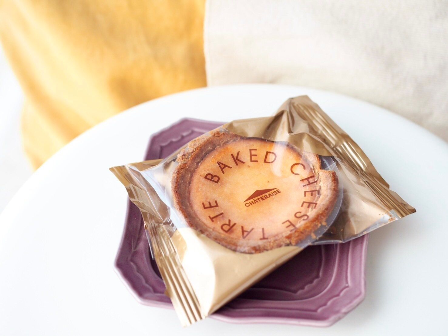 シャトレーゼ「ベイクドチーズタルト」商品写真